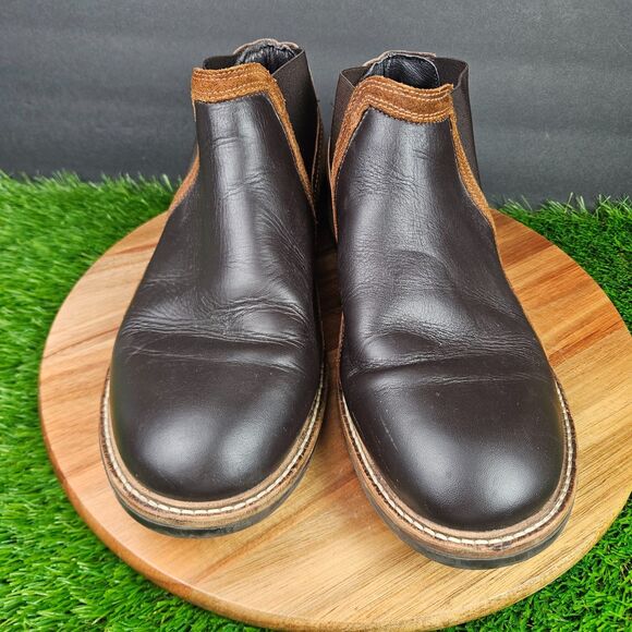 Naot Business Chukka Boots Mens Size 9 Brown Ankle Slip Resistant Shock Relief main image 13